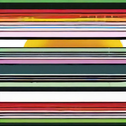 Sunrise over a tropical beach